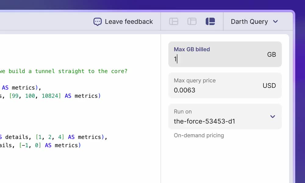 Set a limit. Then stop worrying. demo