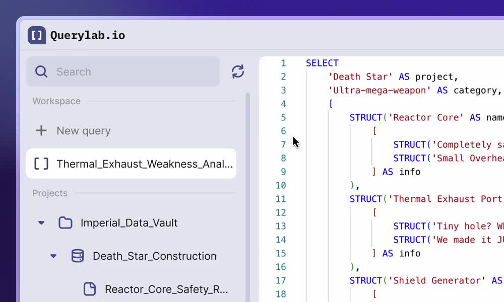 Stay organized at any scale demo